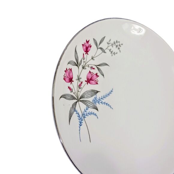 Royal Monarch China Fern Valley 6.5" Dessert Plate Holland MCM VNTG Replacement - Picture 3 of 16